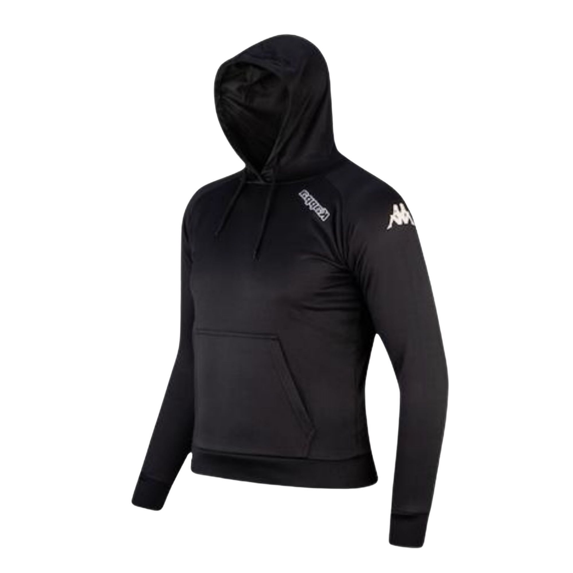Kappa Team Hoodie Black - Sports Apparel