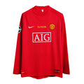 Manchester United 2008 Champions League L/Sleeve RONALDO 7 - Sports Apparel