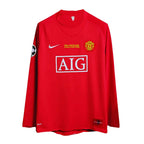 Manchester United 2008 Champions League L/Sleeve RONALDO 7 - Sports Apparel