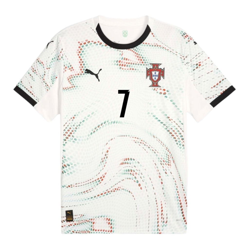 Portugal Away Jersey 2025 Ronaldo 7 - Retro Soccer Jersey