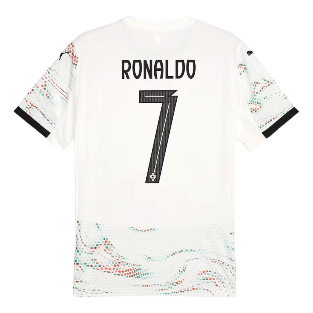 Portugal Away Jersey 2025 Ronaldo 7 - Retro Soccer Jersey