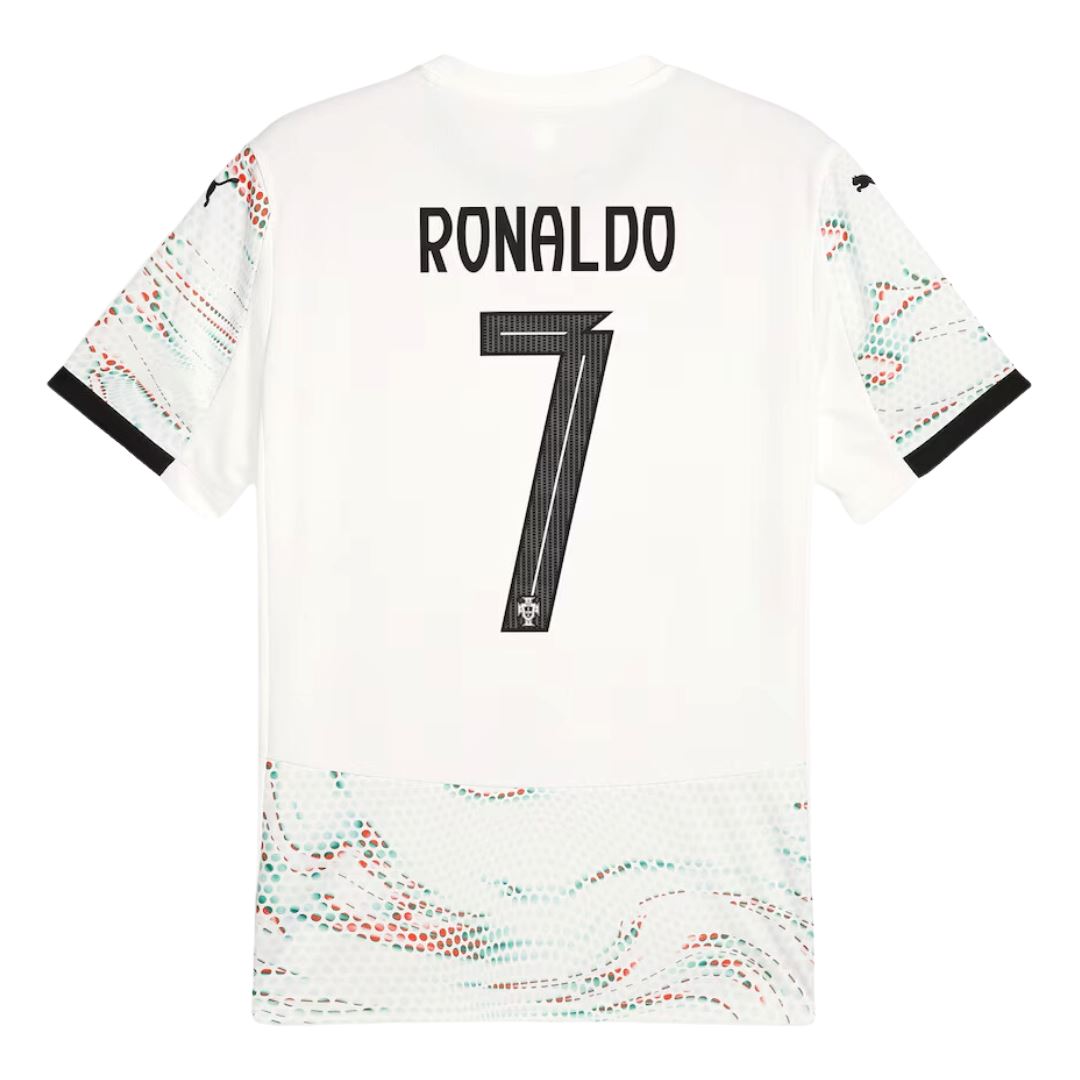 Portugal Away Jersey 2025 Ronaldo 7 - Retro Soccer Jersey