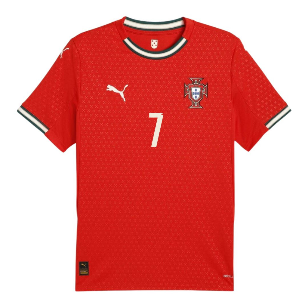 Portugal Home Jersey 2025 Ronaldo 7 - Retro Soccer Jersey