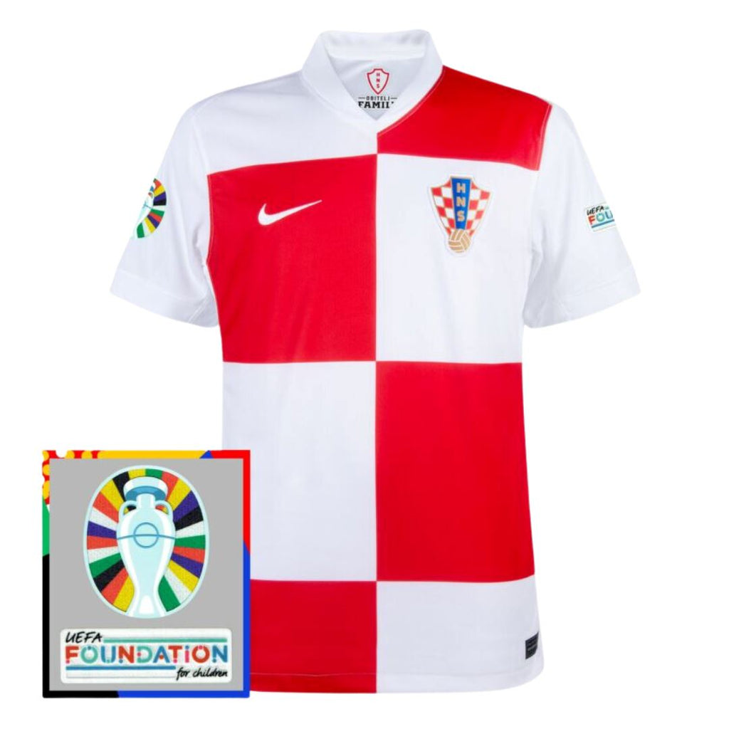 Croatia Home Jersey 24/25 - Retro Soccer Jersey