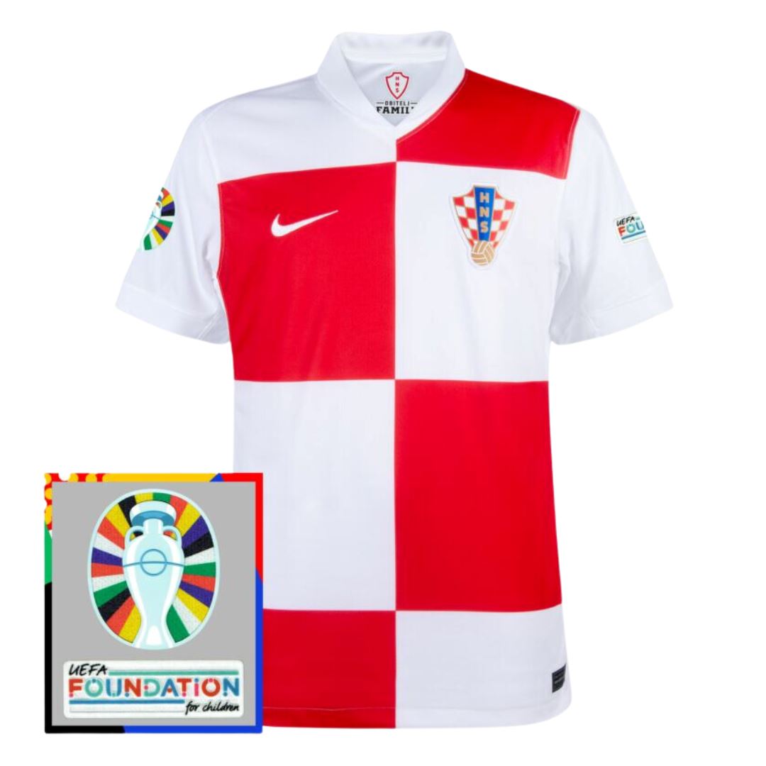 Croatia Home Jersey 24/25 - Retro Soccer Jersey