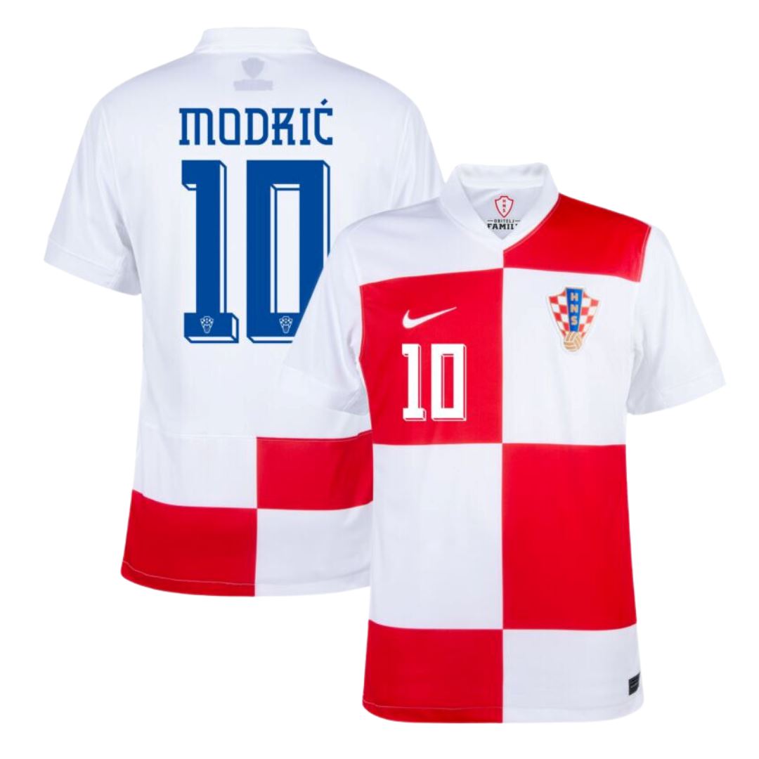 Croatia Home Jersey 24/25 - Retro Soccer Jersey