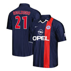 PSG 2001/02 Home Jersey – RONALDINHO #21 - Retro Soccer Jersey