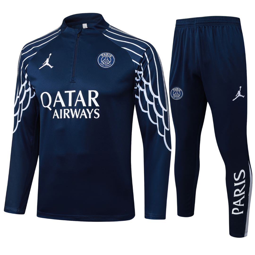 PSG X JORDAN WINGS TRAINING TRACKSUIT 25/26 NAVY - Retro Tracksuit