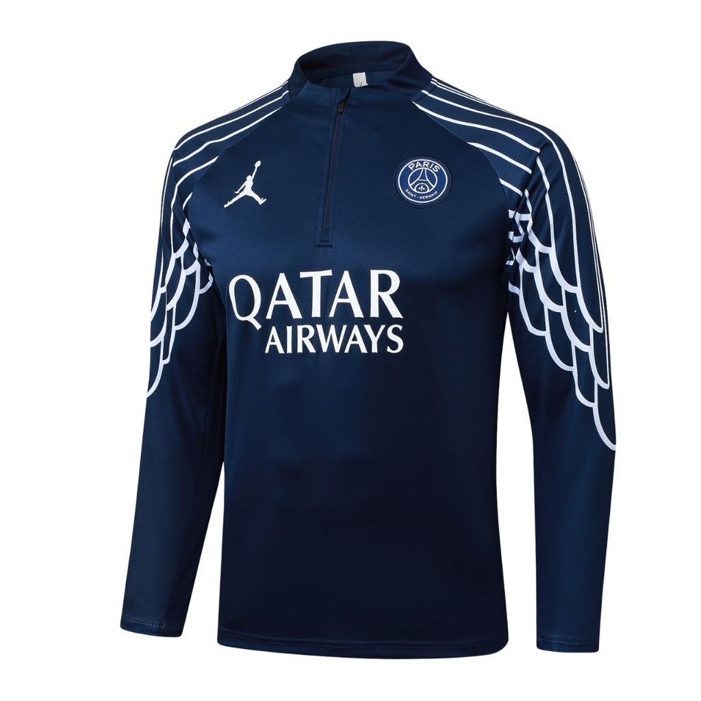 PSG X JORDAN WINGS TRAINING TRACKSUIT 25/26 NAVY - Retro Tracksuit