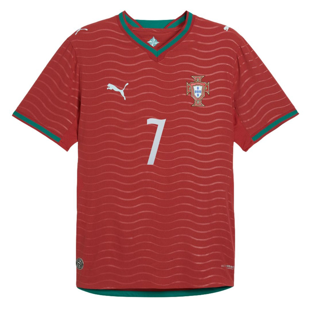 Portugal 2026 Home Jersey Authentic – Ronaldo #7 - Retro Soccer Jersey