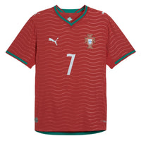 Portugal 2026 Home Jersey Authentic – Ronaldo #7 - Retro Soccer Jersey