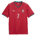 Portugal 2026 Home Jersey – Ronaldo #7 - Retro Soccer Jersey