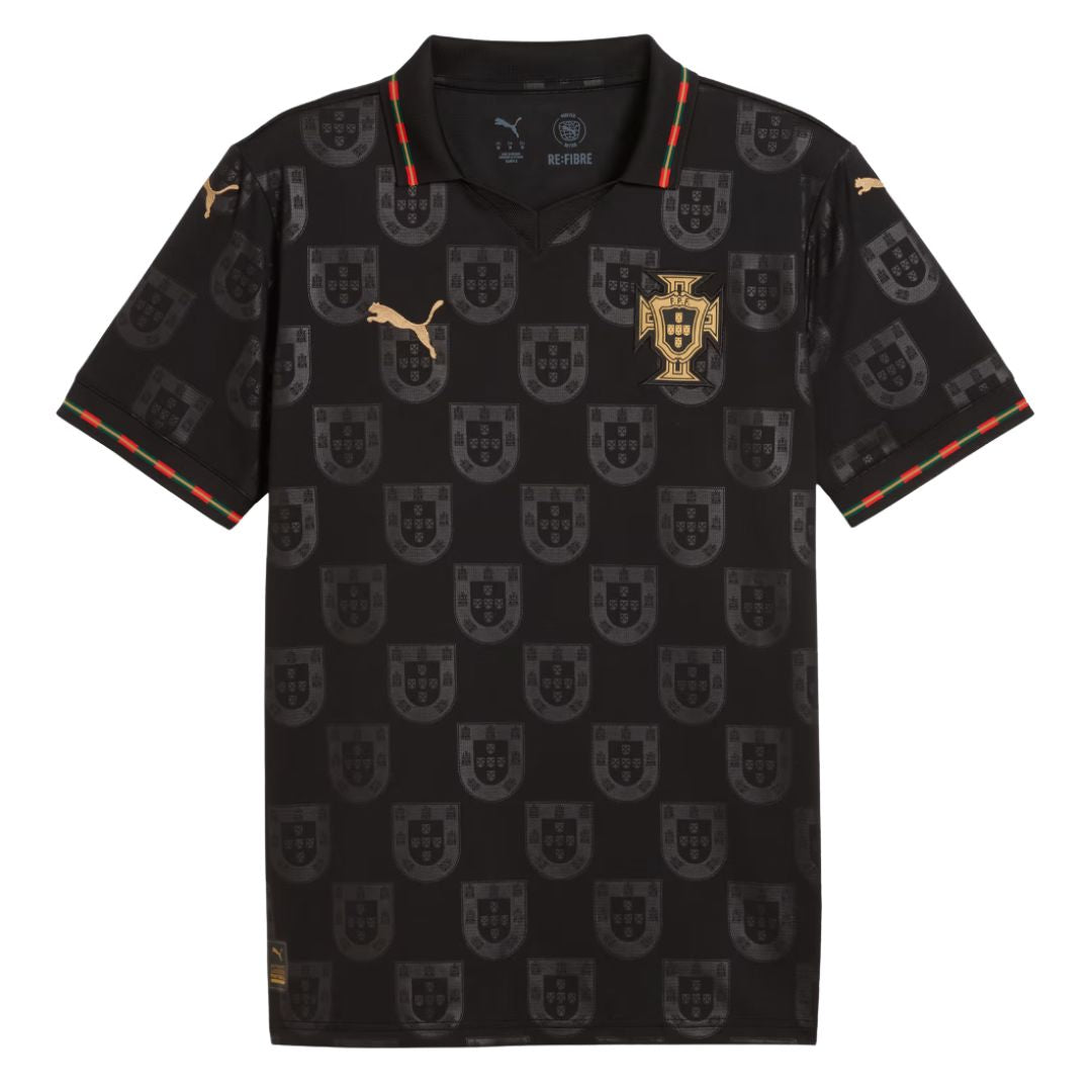 Portugal Special Edition “Black Panther” Jersey – Replica Tribute - Retro Soccer Jersey
