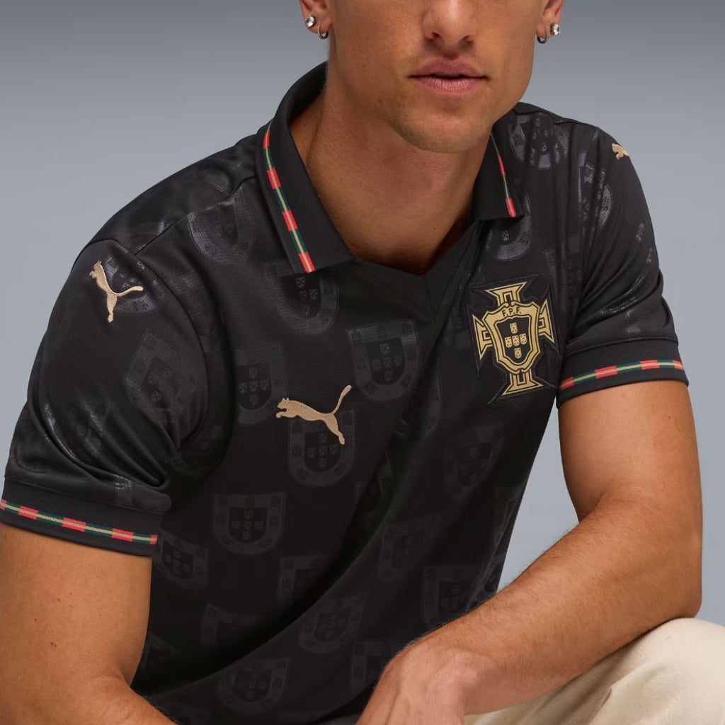 Portugal Special Edition “Black Panther” Jersey – Replica Tribute - Retro Soccer Jersey