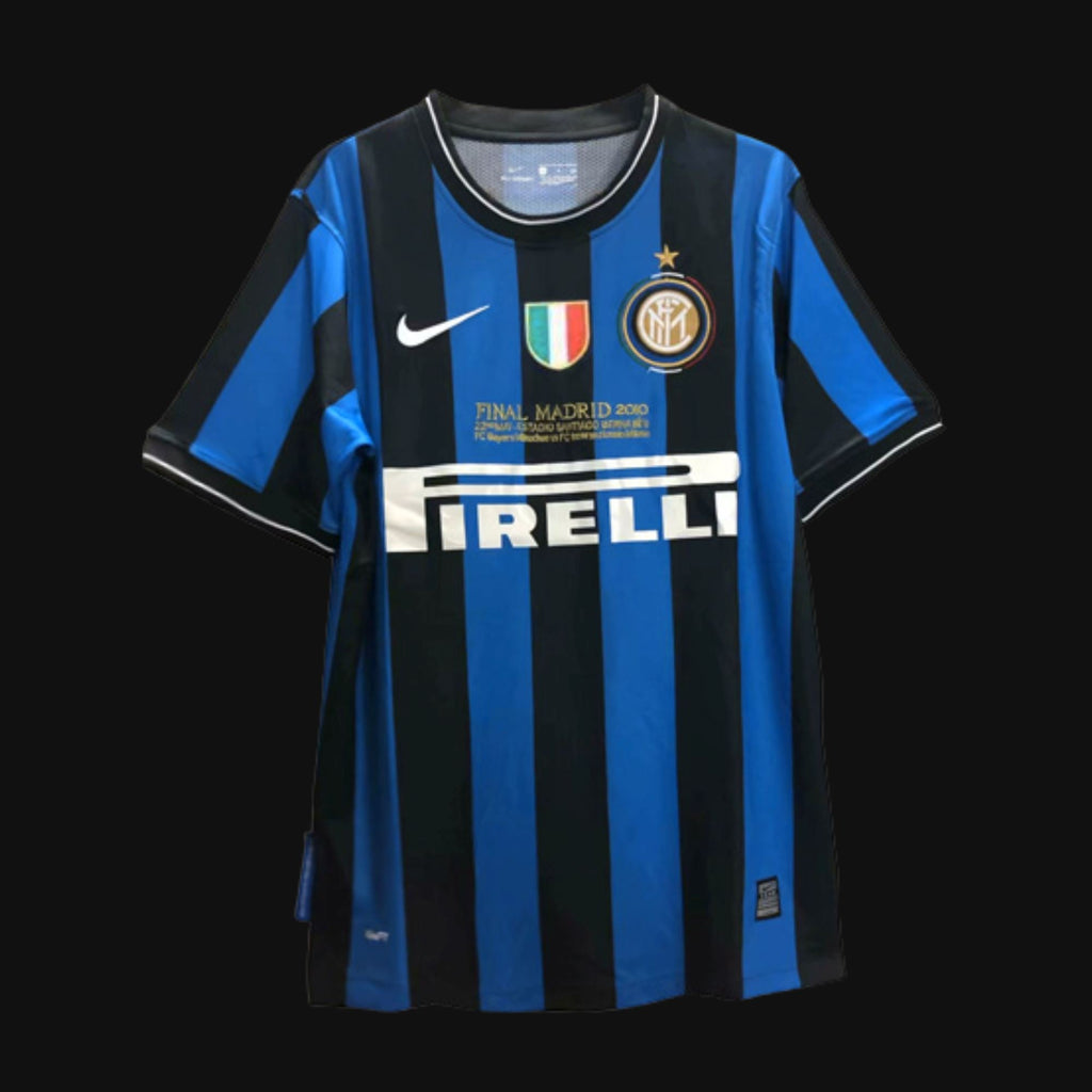 2009/10 Inter Home Jersey - Euro Final Kit - Retro Soccer Jersey