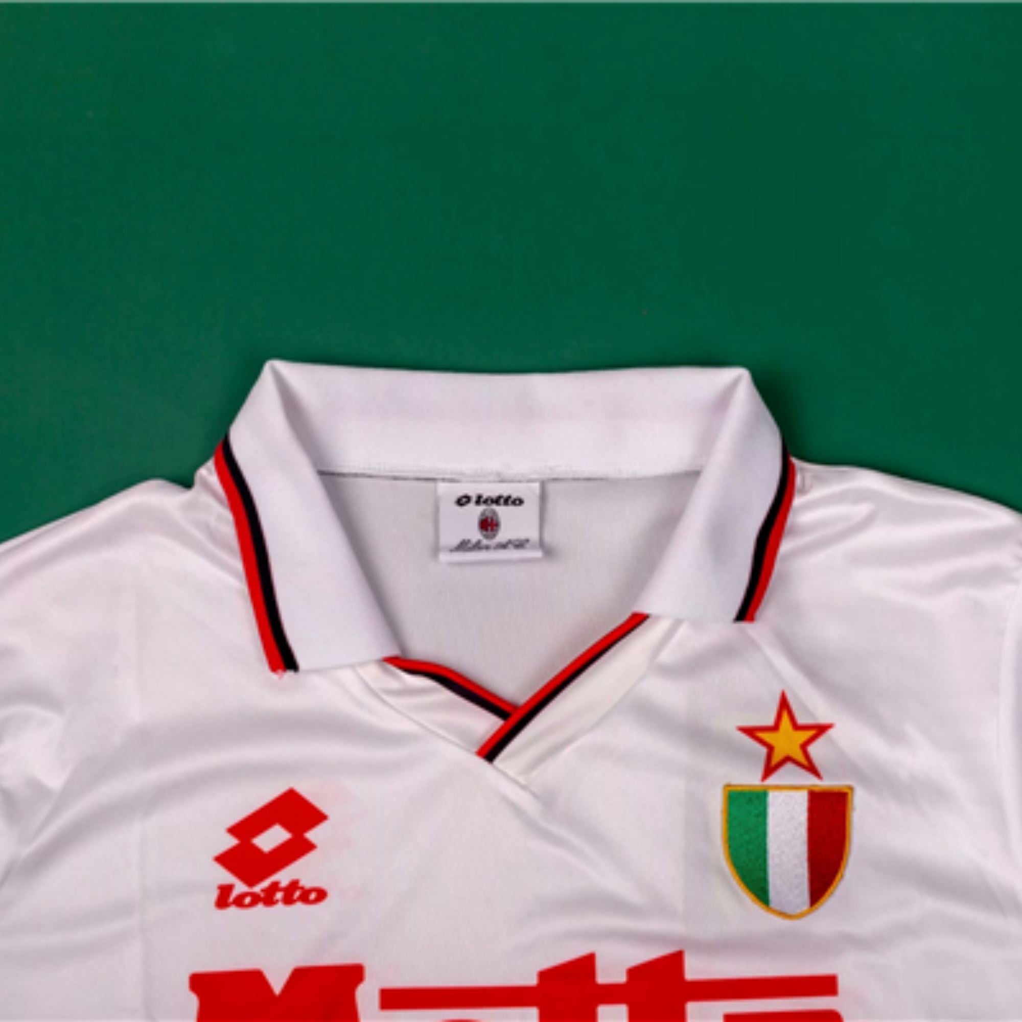 1993/94 AC Milan Away Jersey - Retro Soccer Jersey