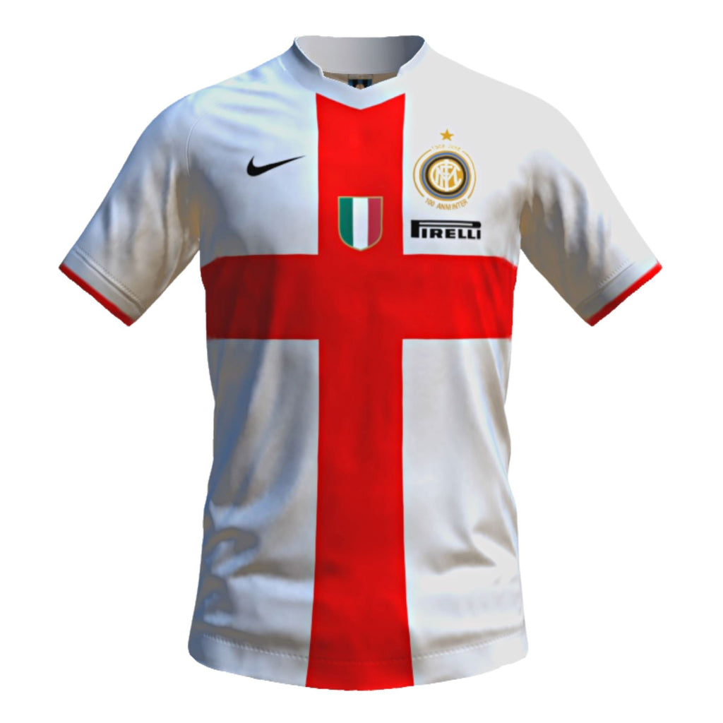 2007/08 Inter Milan Centenary Away Jersey - Retro Soccer Jersey