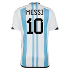 Argentina World Cup Winners Jersey 22/23 Messi #10 - Retro Soccer Jersey