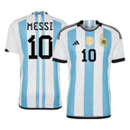 Argentina World Cup Winners Jersey 22/23 Messi #10 - Retro Soccer Jersey