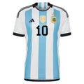 Argentina World Cup Winners Jersey 22/23 Messi #10 - Retro Soccer Jersey
