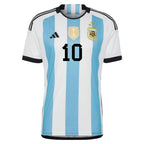 Argentina World Cup Winners Jersey 22/23 Messi #10 - Retro Soccer Jersey