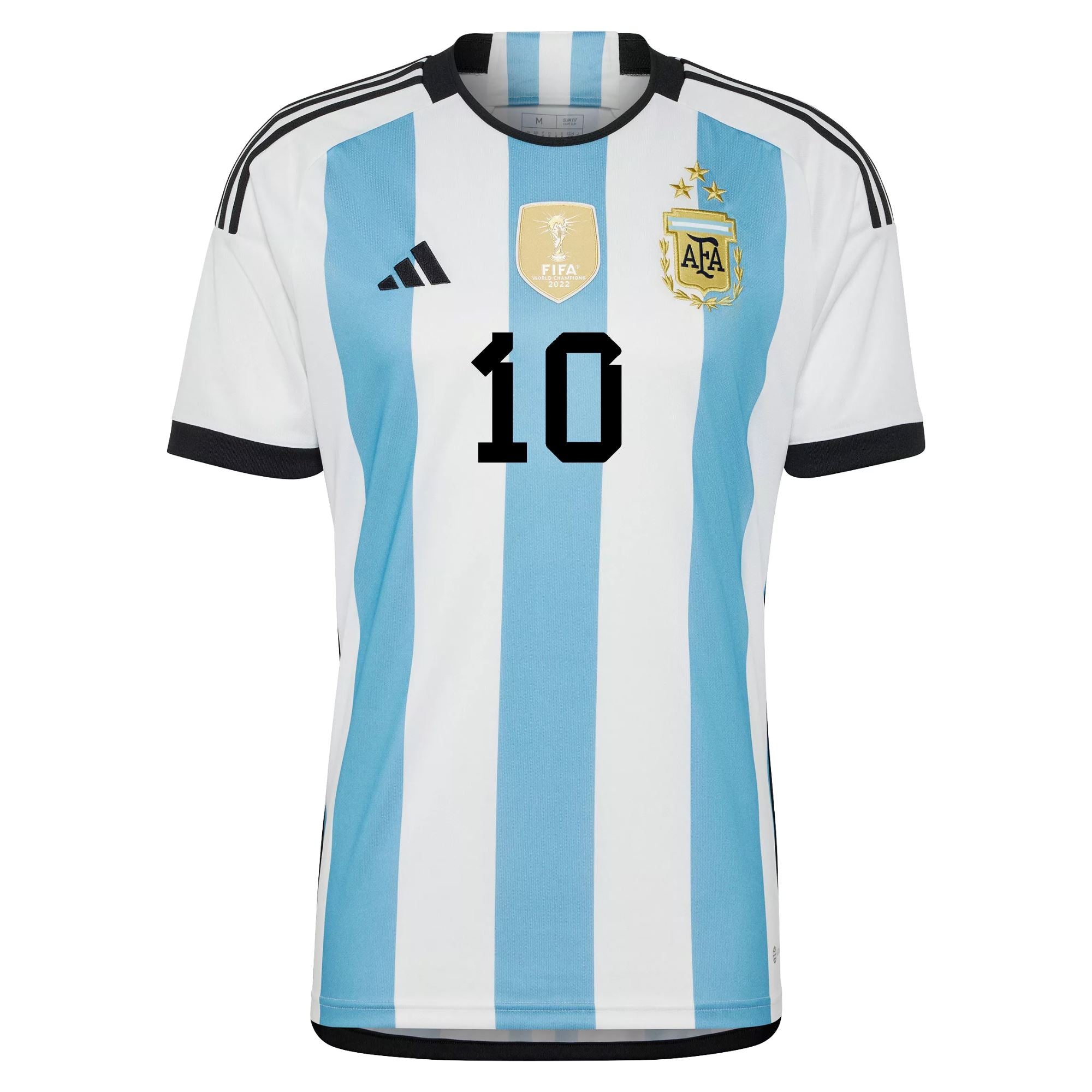 Argentina World Cup Winners Jersey 22/23 Messi #10 - Retro Soccer Jersey