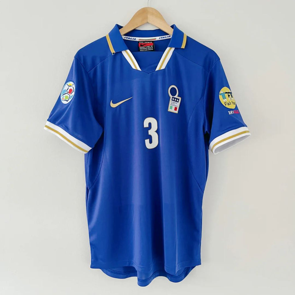1996/97 Italy Home Jersey - Retro Soccer Jersey