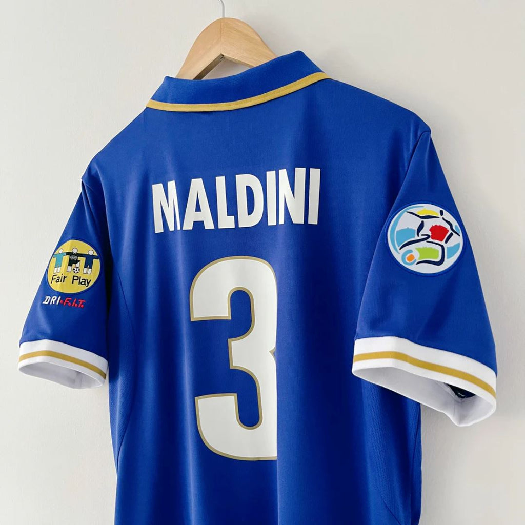 1996/97 Italy Home Jersey - Retro Soccer Jersey