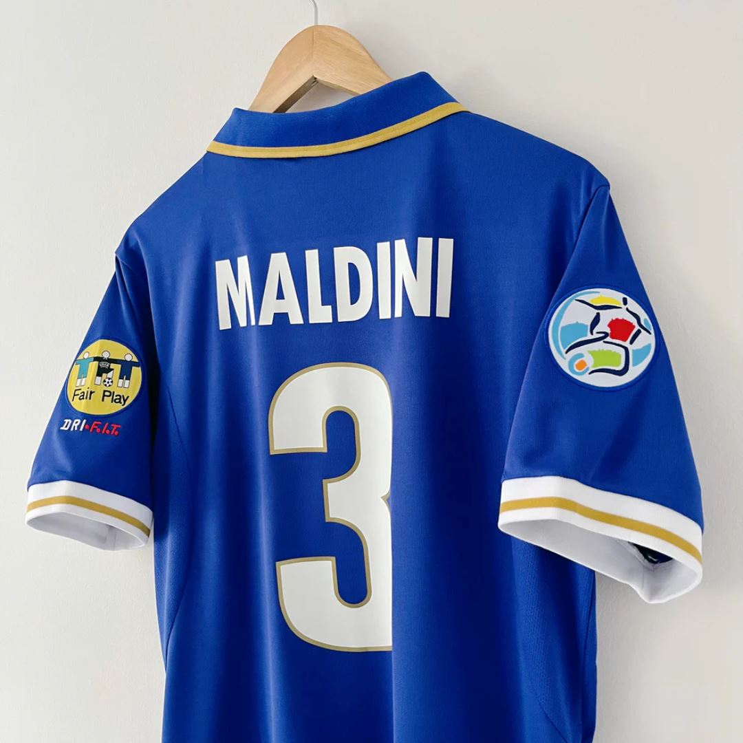 1996/97 Italy Home Jersey - Retro Soccer Jersey