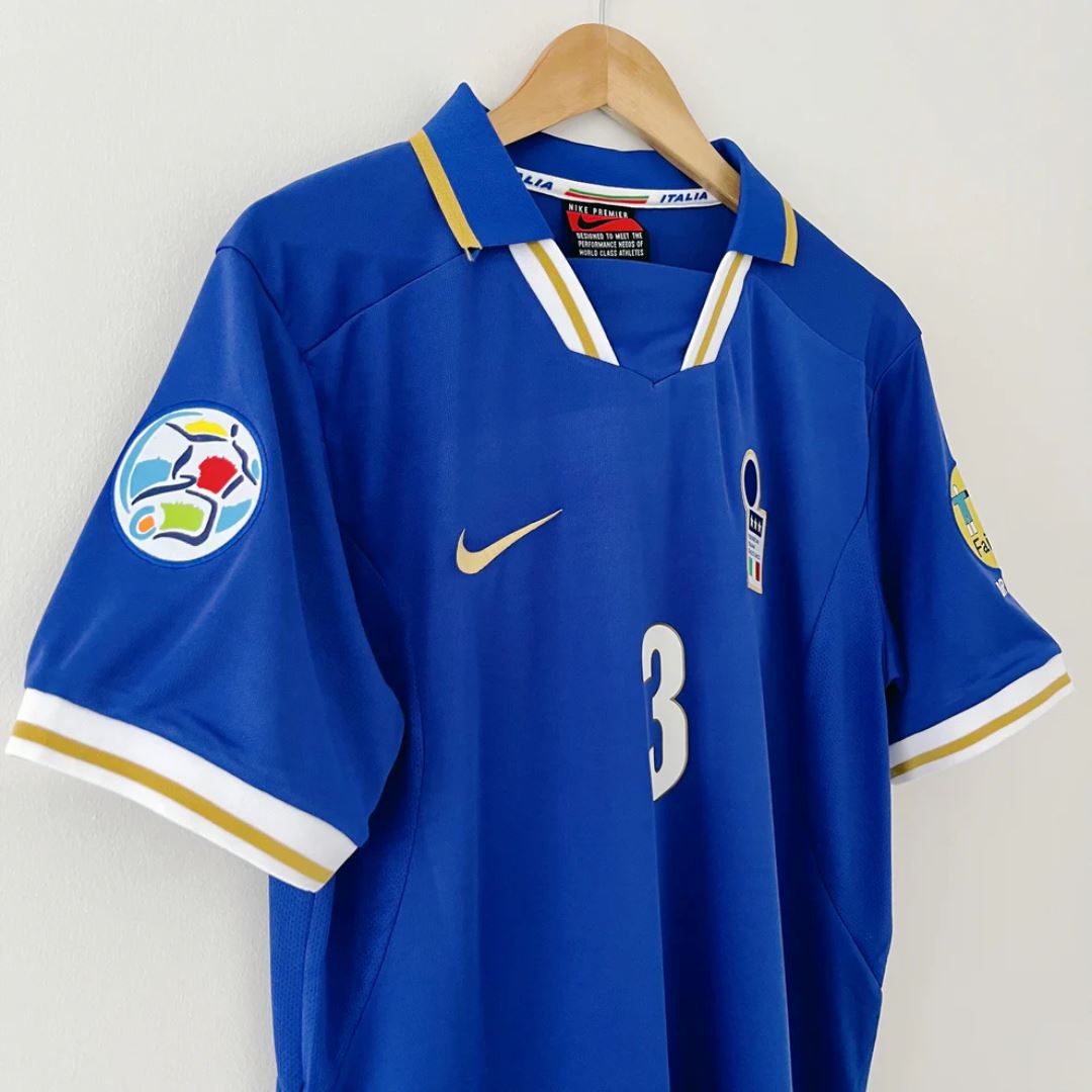 1996/97 Italy Home Jersey - Retro Soccer Jersey