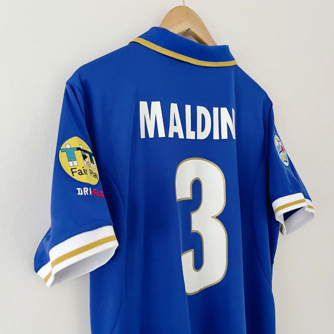 1996/97 Italy Home Jersey - Retro Soccer Jersey