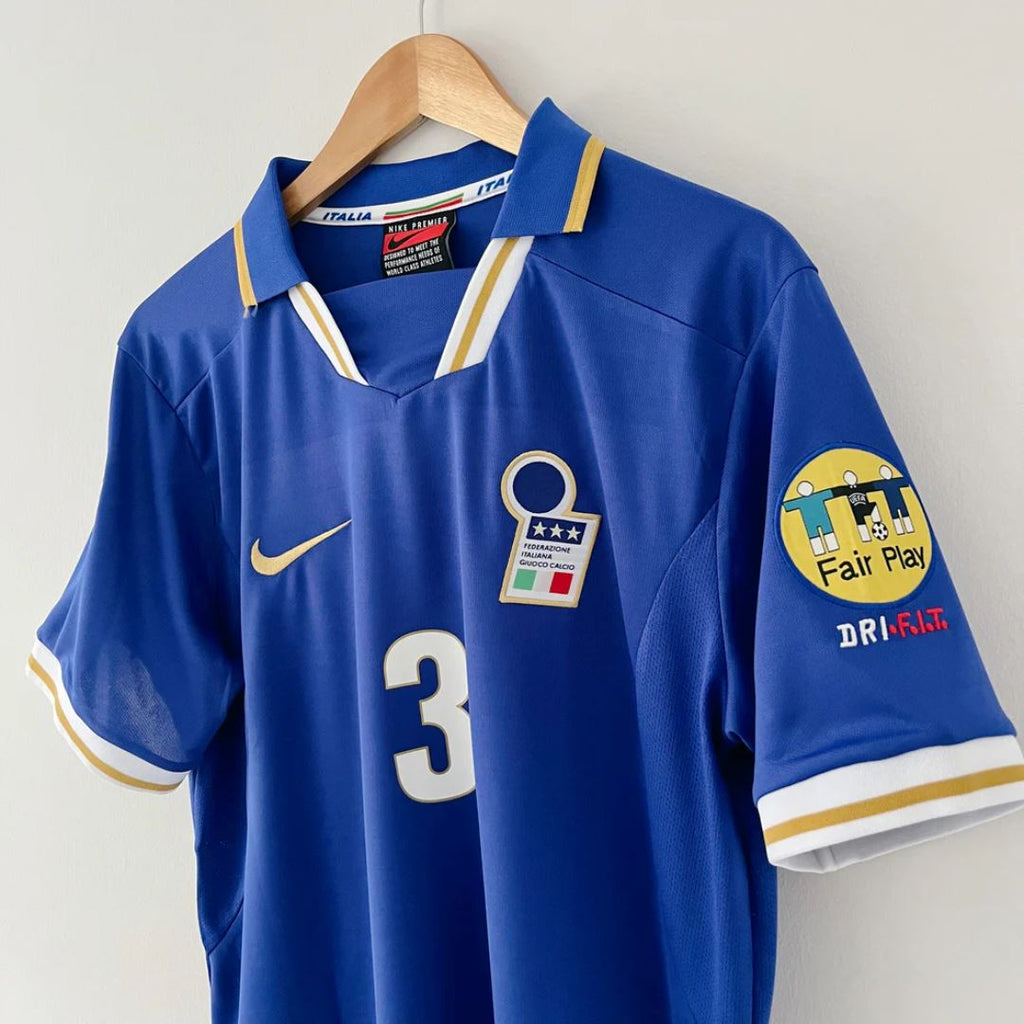 1996/97 Italy Home Jersey - Retro Soccer Jersey