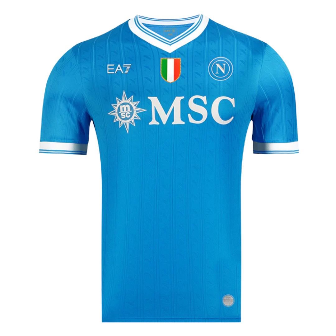 Napoli Home Jersey 2025/26 - Retro Soccer Jersey
