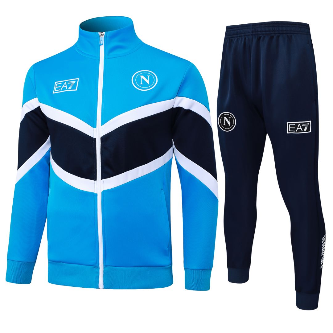 SSC NAPOLI TRACKSUIT 25/26 BLUE - Retro Tracksuit