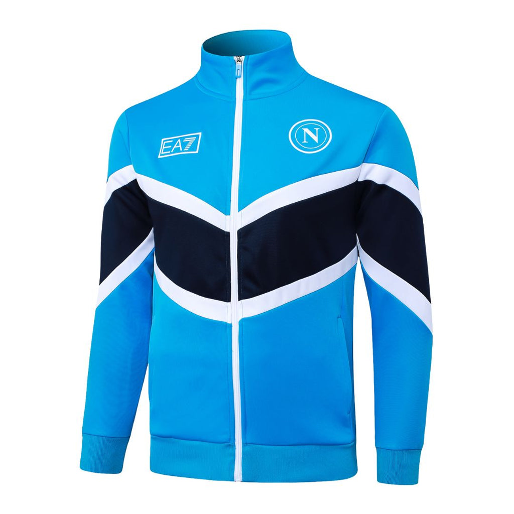 SSC NAPOLI TRACKSUIT 25/26 BLUE - Retro Tracksuit
