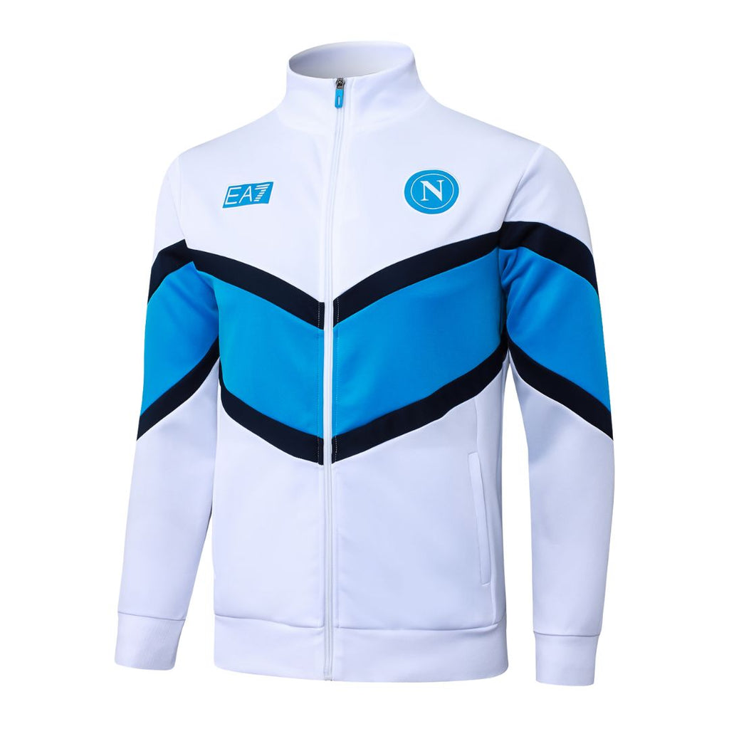 SSC NAPOLI TRACKSUIT 25/26 WHITE - Retro Tracksuit