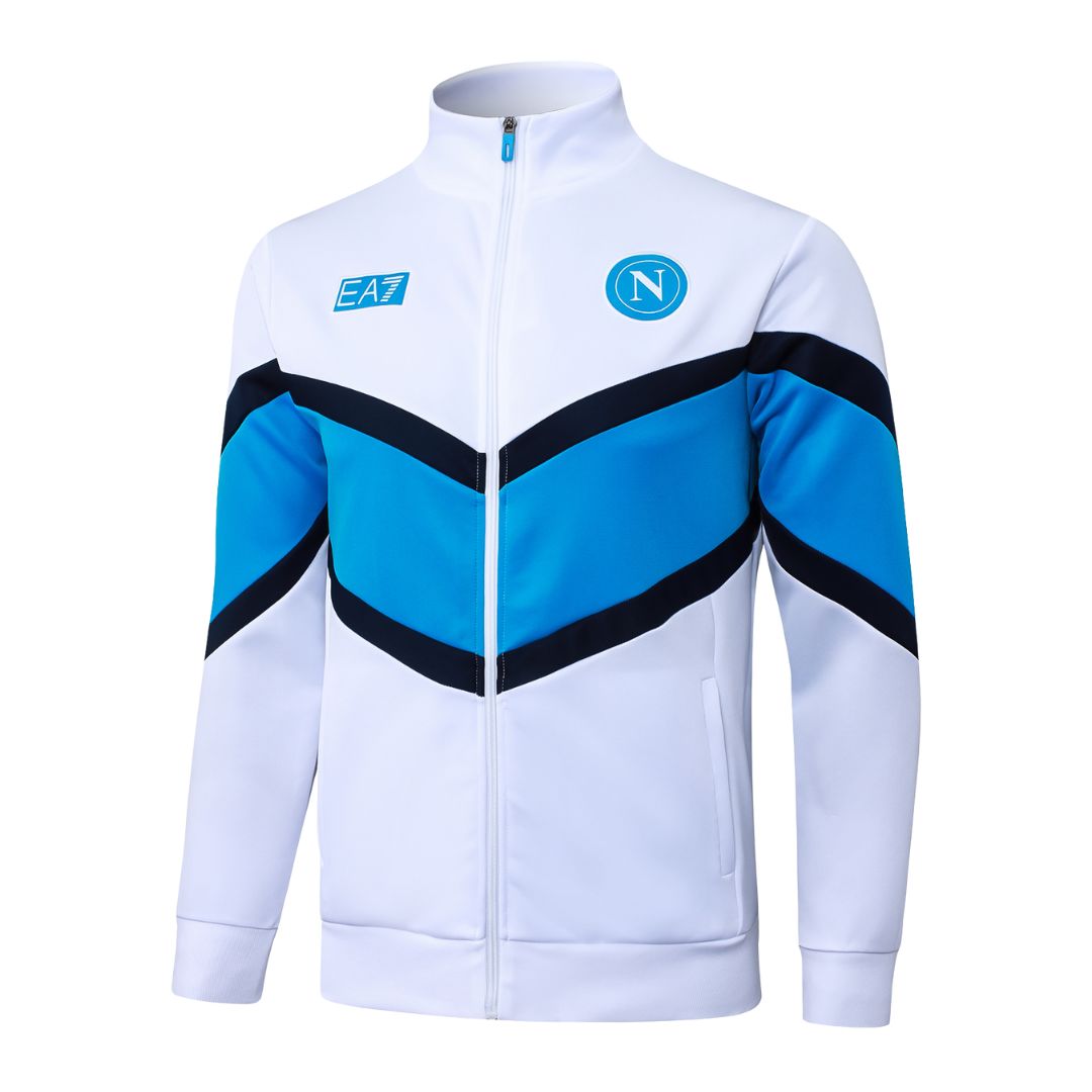SSC NAPOLI TRACKSUIT 25/26 WHITE - Retro Tracksuit