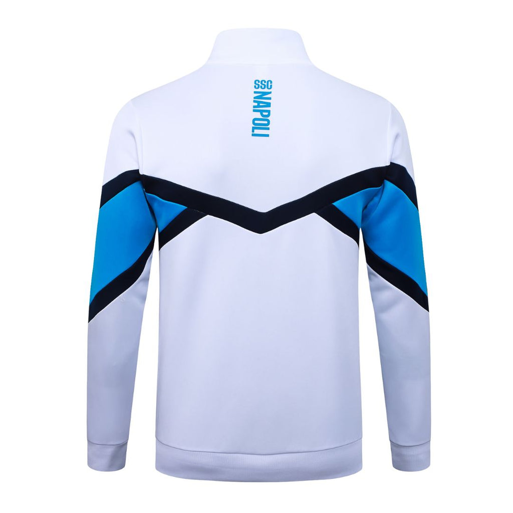SSC NAPOLI TRACKSUIT 25/26 WHITE - Retro Tracksuit