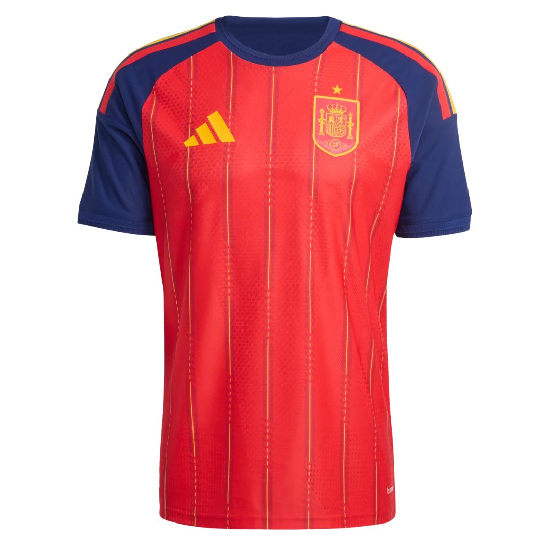 Spain 2026 Authentic Home Jersey - Retro Soccer Jersey