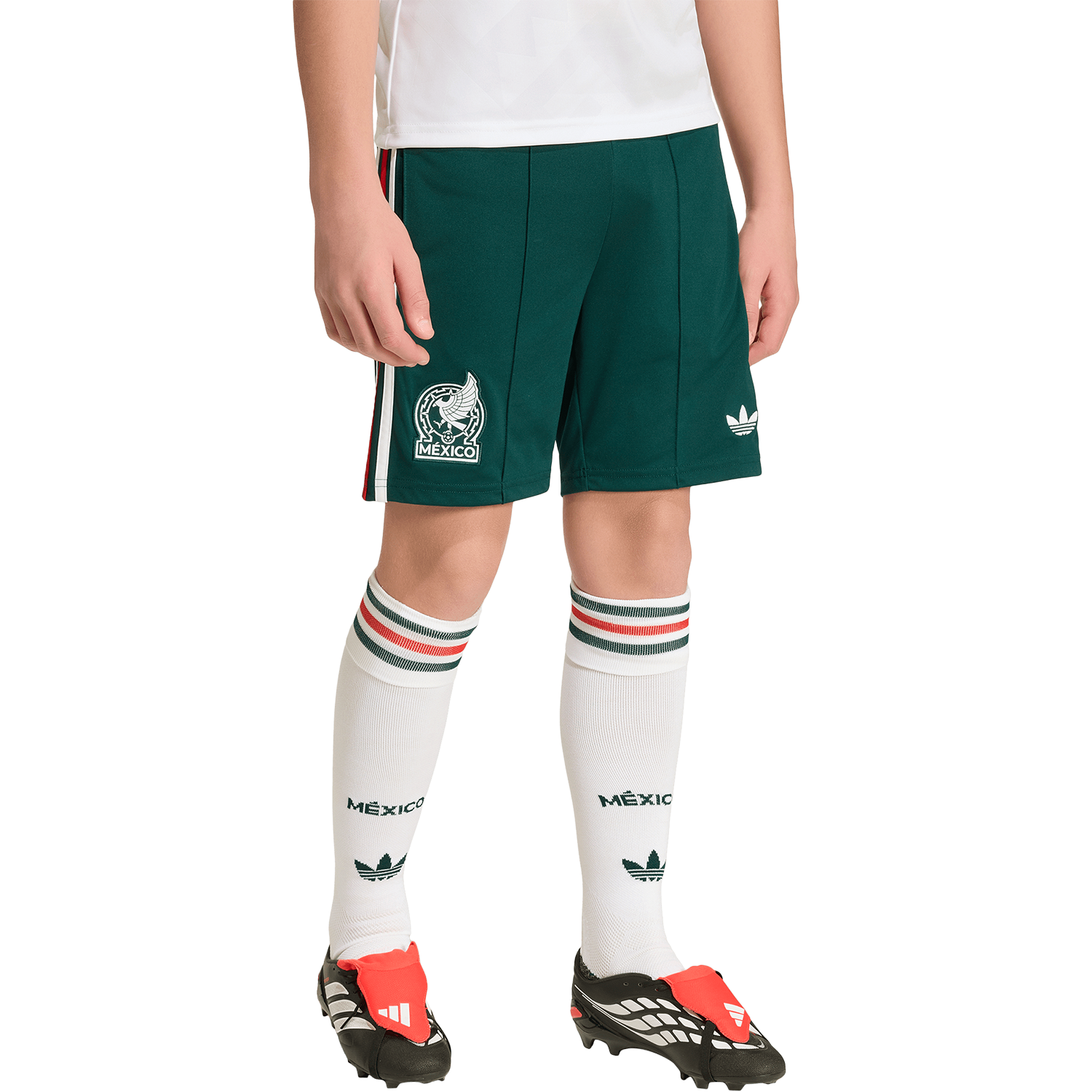 Youth Mexico Away 2026 Stadium Shorts - Sports Shorts