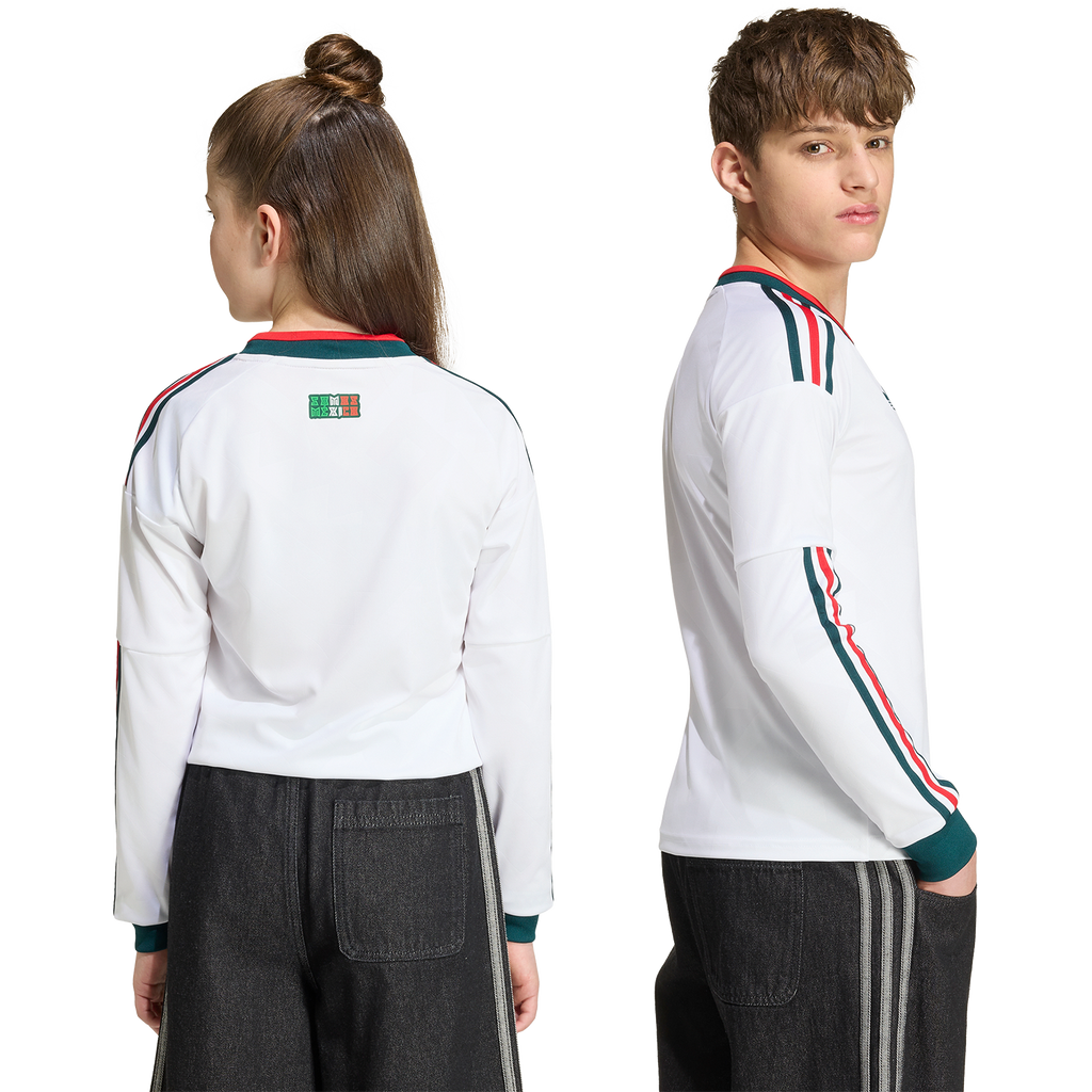 Youth Mexico Away 2026 Stadium Long Sleeve Jersey - Soccer Jersey