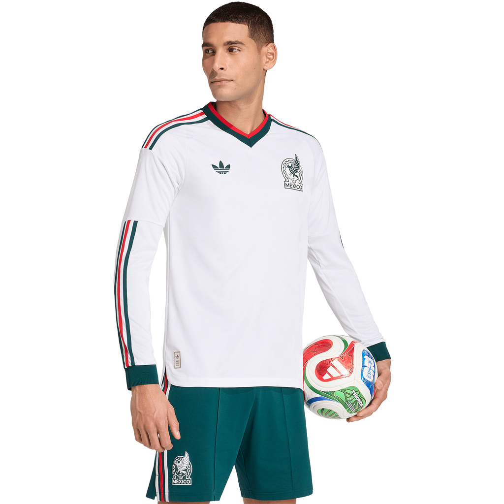 Men's Mexico Away 2026 Authentic Long Sleeve Jersey - Soccer Jersey