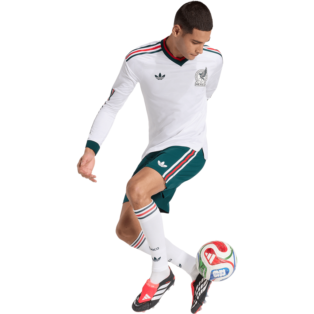 Men's Mexico Away 2026 Authentic Long Sleeve Jersey - Soccer Jersey