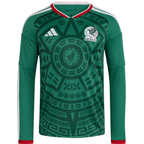 Mexico 2026 Men's Long Sleeve Home Stadium Jersey - Soccer Jersey