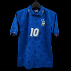 1994/95 Italy Home Jersey Baggio #10 - Retro Soccer Jersey