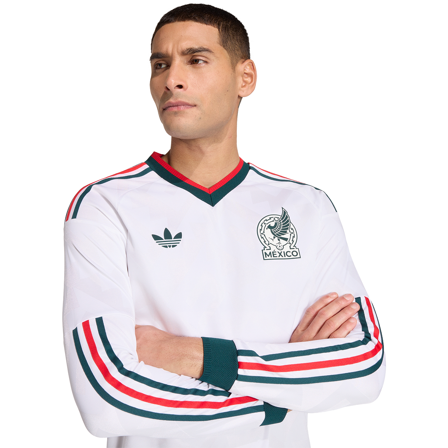 Men's Mexico Away 2026 Authentic Long Sleeve Jersey - Soccer Jersey