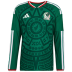 Mexico 2026 Men's Long Sleeve Home Authentic Match Jersey - Soccer Jersey