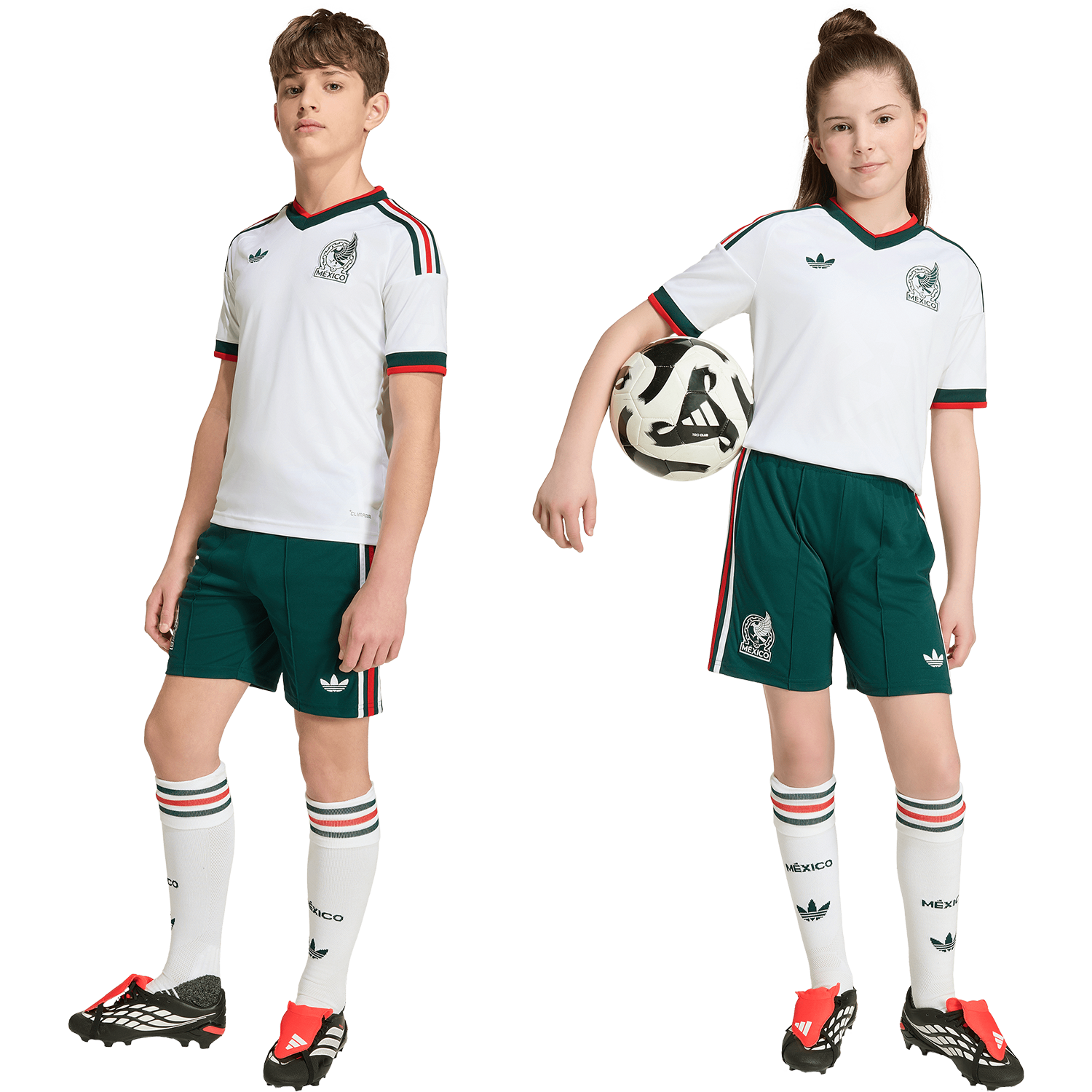 Youth Mexico Away 2026 Stadium Shorts - Sports Shorts