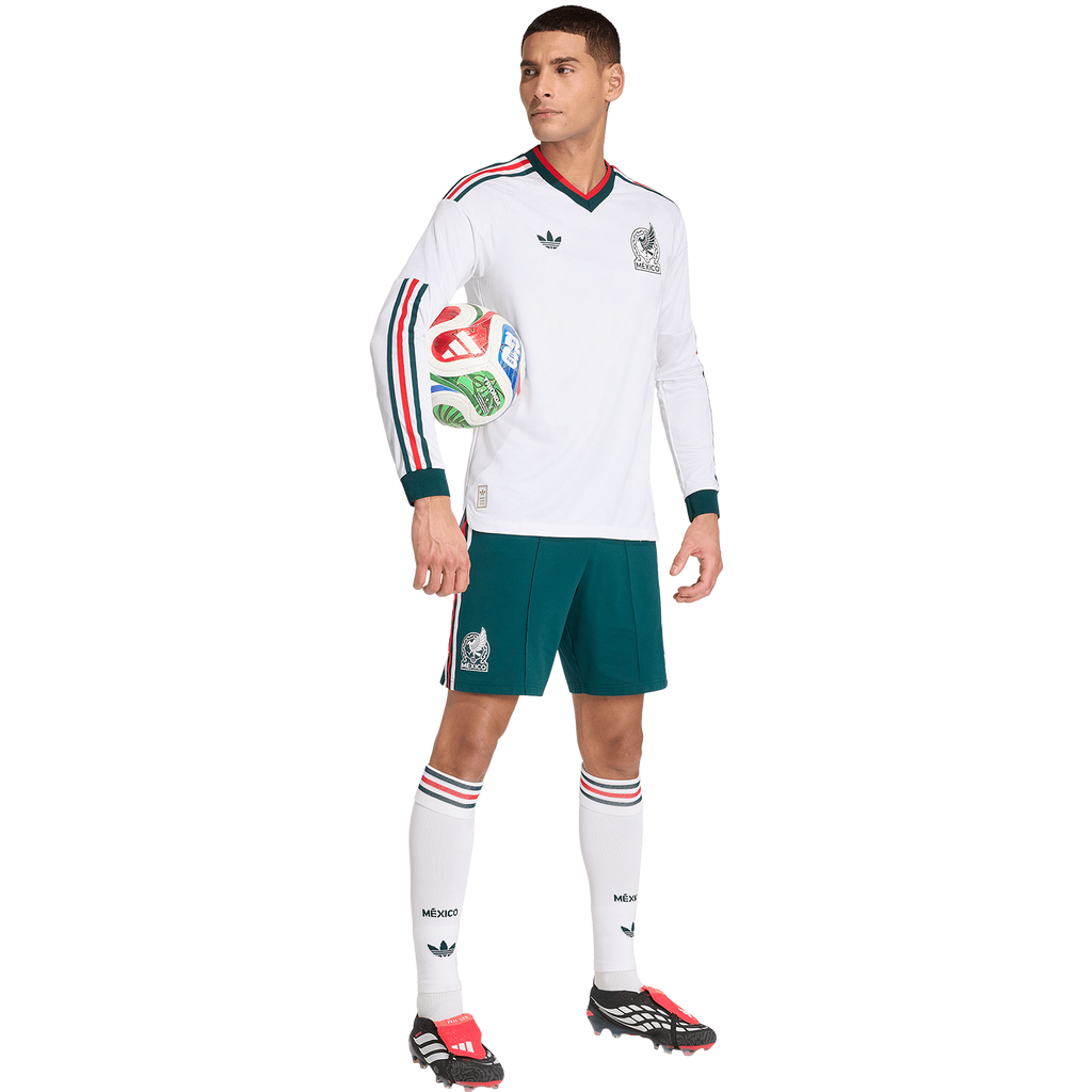 Men's Mexico Away 2026 Authentic Long Sleeve Jersey - Soccer Jersey