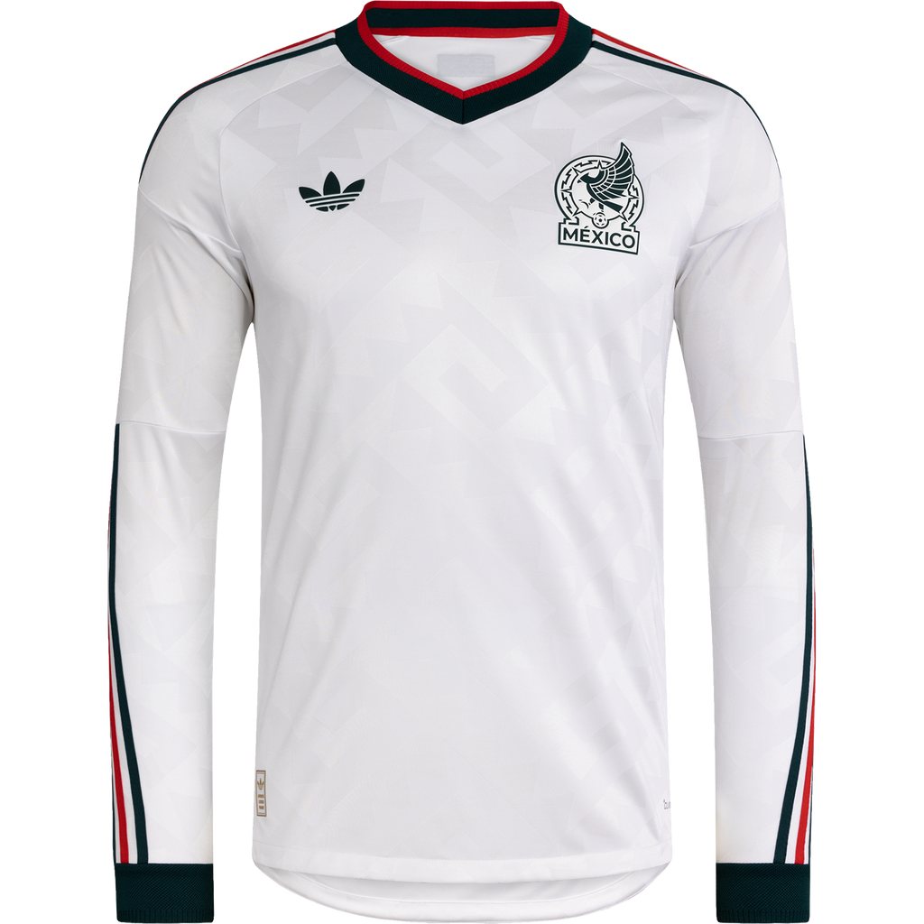 Men's Mexico Away 2026 Authentic Long Sleeve Jersey - Soccer Jersey